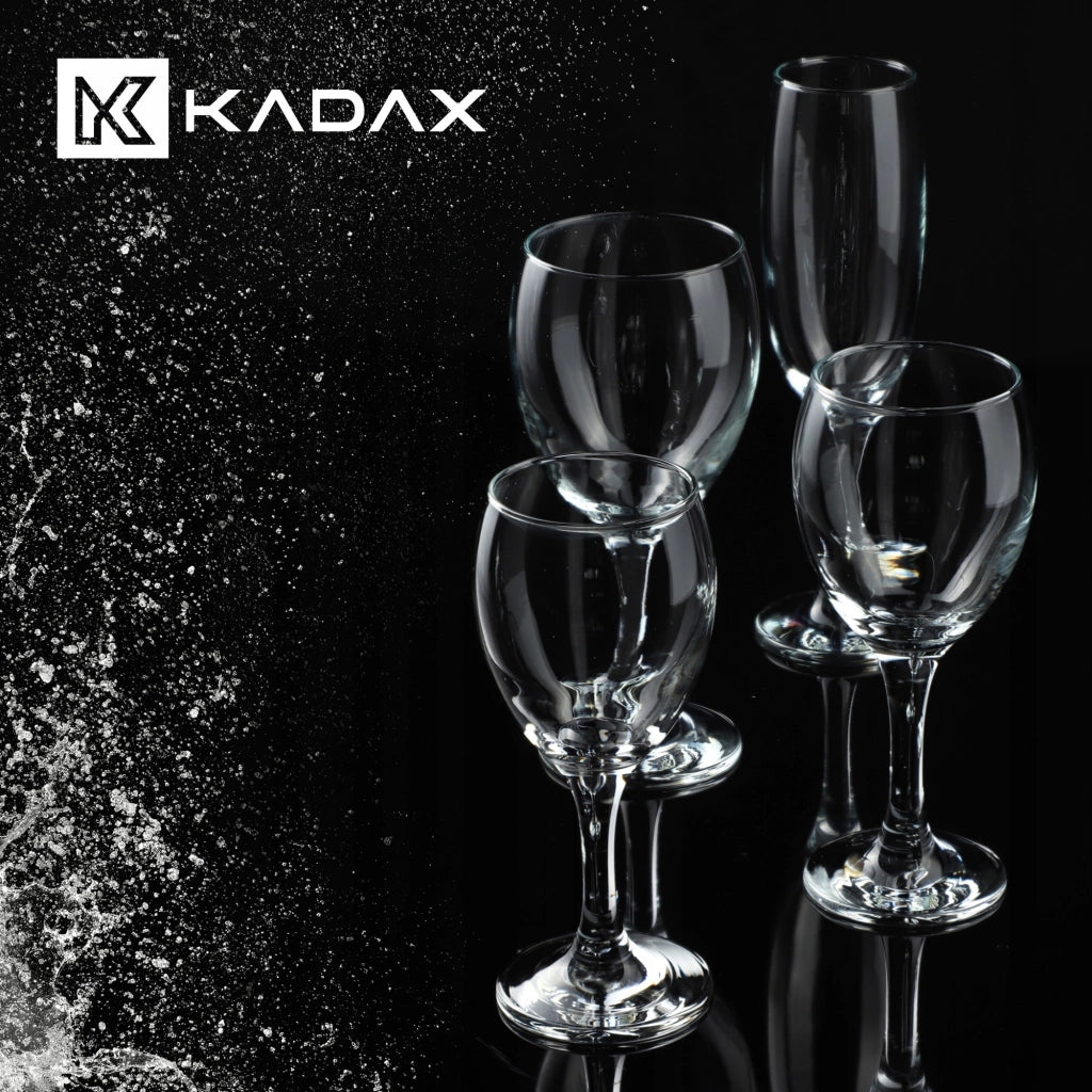 Set di 6 bicchieri da champagne/prosecco KADAX da 220 ml