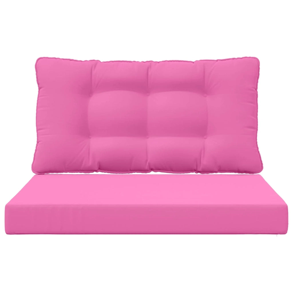 Cuscino per divano da esterno 2 pcs Rosa Poliestere 900912