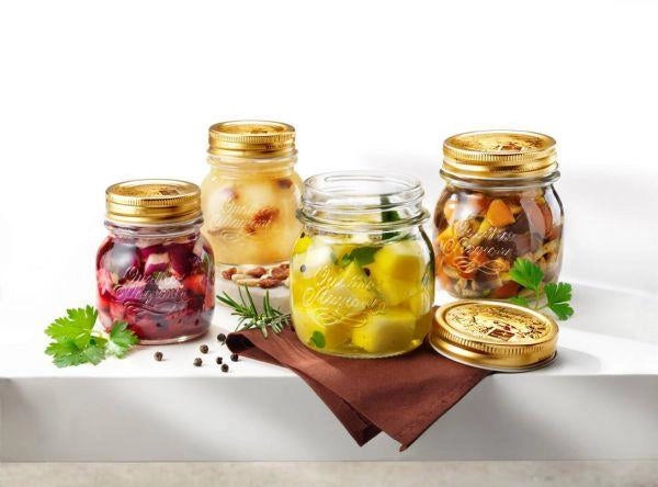 BARATTOLO 250CC QUATTRO STAGIONI BORMIOLI VASO PER CONSERVE