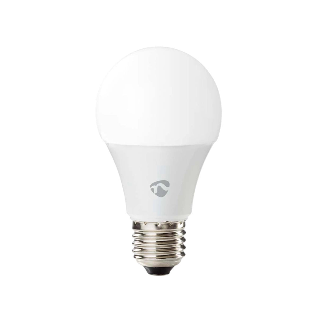 Lampadina connessa Wi-Fi LED RGB 9W 806lm E27 in plastica Bianco Nedis