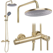 Set Doccia Rea Foster Brush Gold