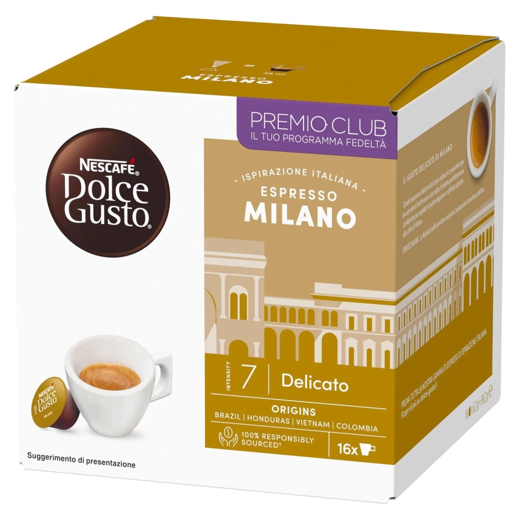 Nescafé Dolce Gusto Caffè Espresso Milano 16 Capsule