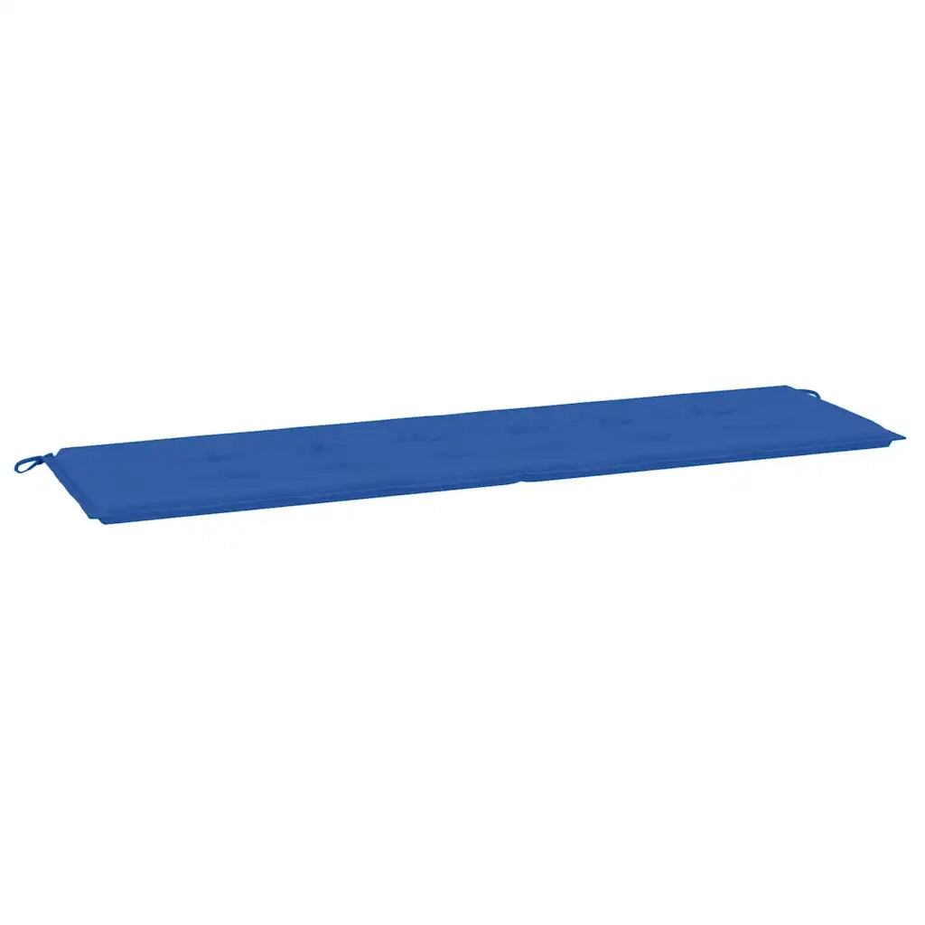 Cuscino per Panca | Cuscini per sedie Blu Reale 180x50x3 cm in Tessuto Oxford