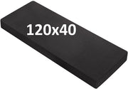Cuscino di supporto 120x40x5 cm - Impermeabile a doppia faccia - Respiro - Base antiscivolo - Rafforzato - Soffice di alta qualità - Cuscino di seduta