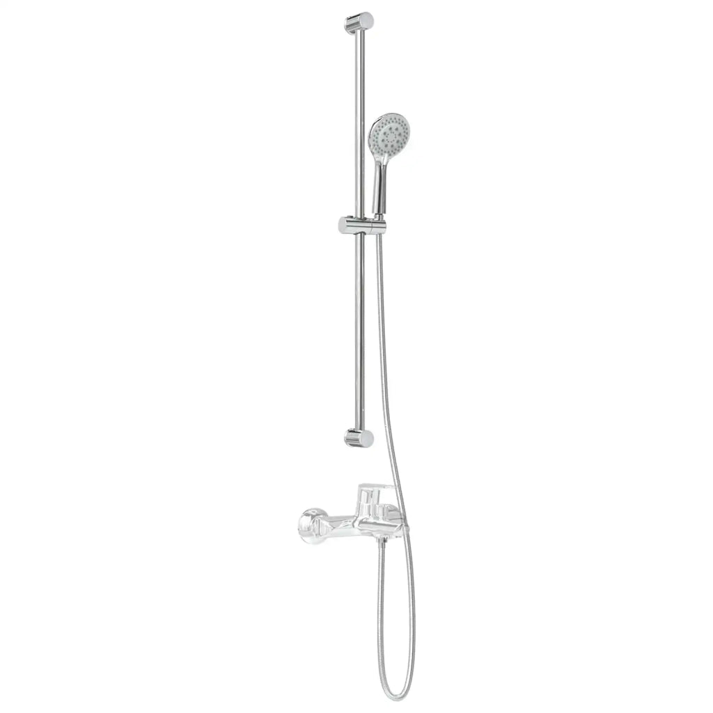 Set di Sistema Doccia Cromato 101 cm Acciaio Inox CFW6135048