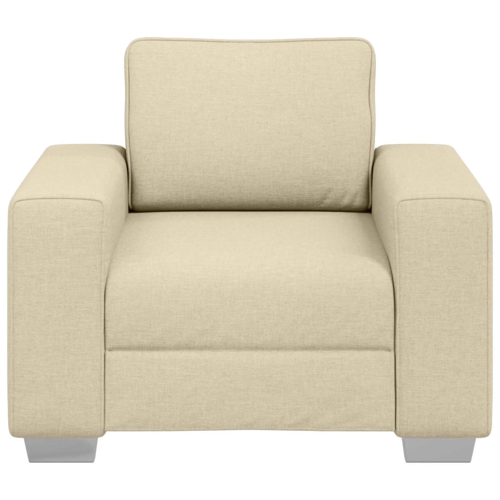 Divano-Sofa-Divanetto Crema 100 x 77 x 82 cm Tessuto