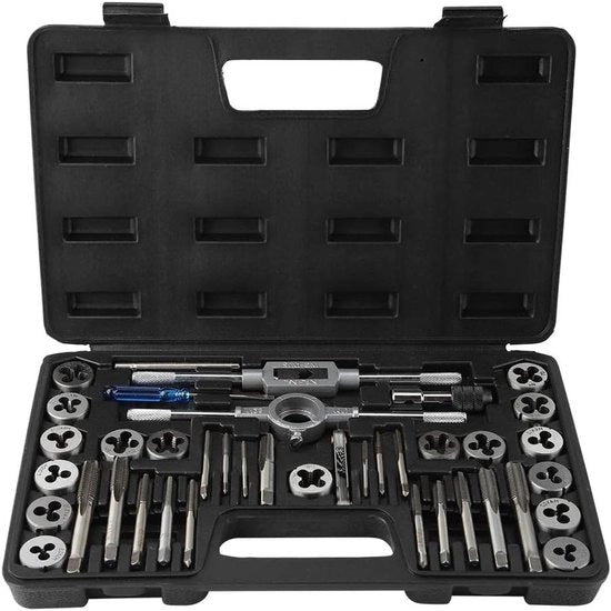 Set a 40 pezzi con trapano a vite e vite a 17 x armature 17 x supporti
