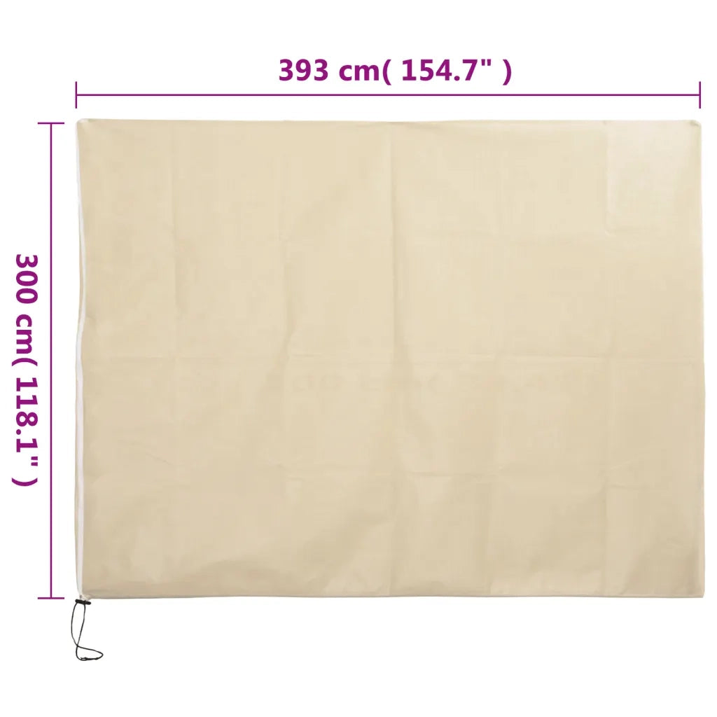 Coperture con Cerniera per Piante 2pz 70 g/m² 3,93x3 m 3203533