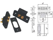 COPPIA CONTATTI ELETTRICI A PRESSIONE 06510- - (06510000) - 6 pezzi CISA