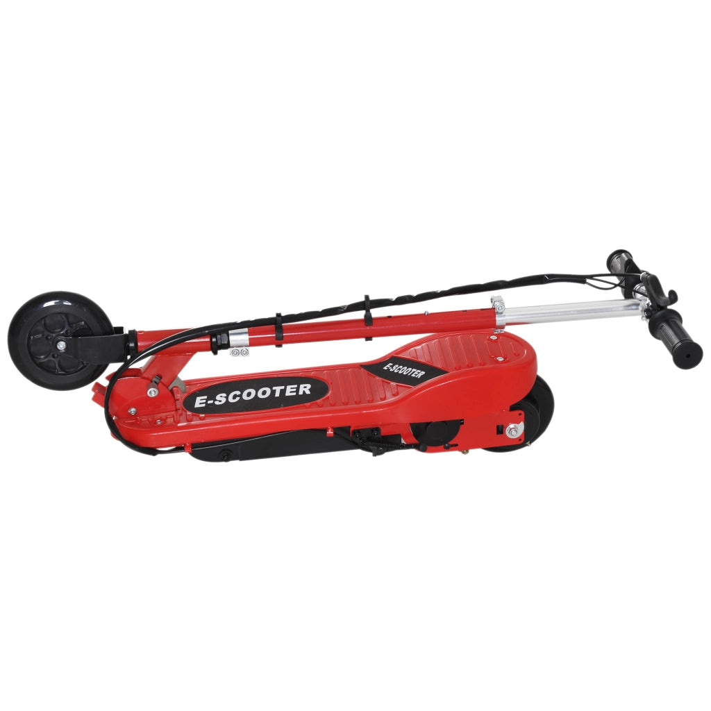 Scooter Elettrico Pieghevole per Bambini ¨C Minimal ¨C Rosso 74x36x69-91 cm