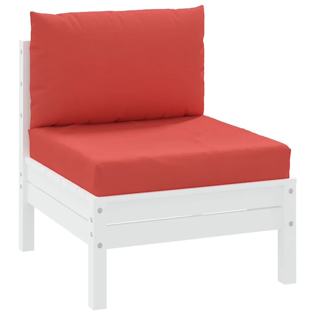 Cuscini per Pallet 2 pz Rossi in Tessuto Oxford 361760