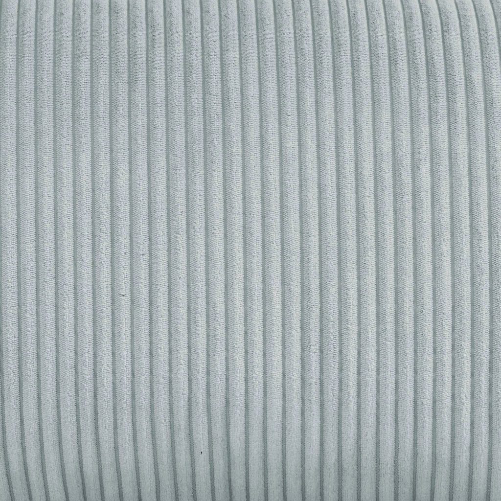 Poltrona letto convertibile velluto a coste grosse coste, blu chiaro