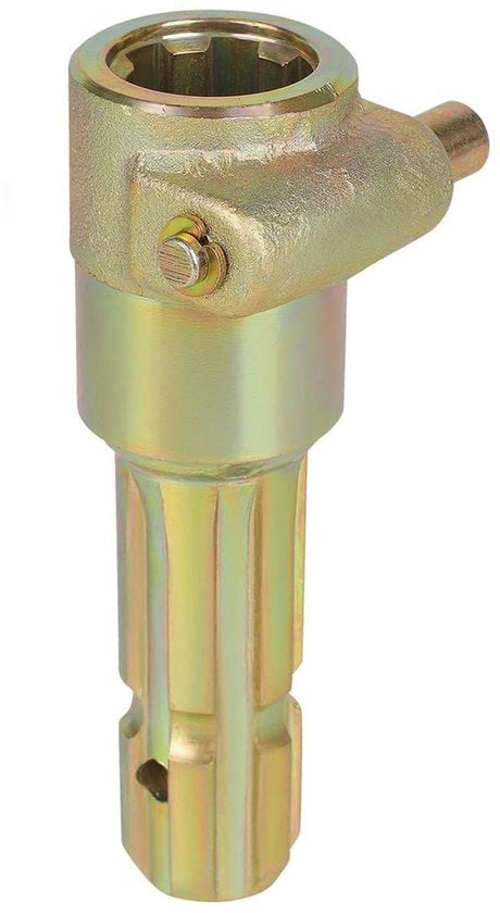 Adattatore per Trattore - Estensione PTO - Connettore Sicuro fino a 70 PK - Acciaio Inossidabile - 6 Spline - Adatto per Diverse Trattori - 1 3/8 Pollici