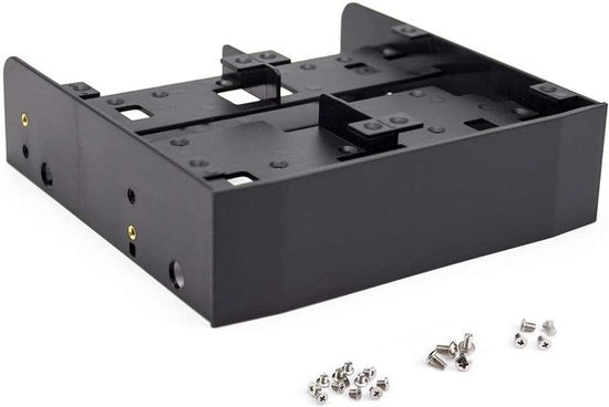 Adattatore Bay Drive per 2.5" / 3.5" HDD/SSD - Kit di Montaggio Disco Rigido con Viti. Ultima base disponibile al momento della sua introduzione.