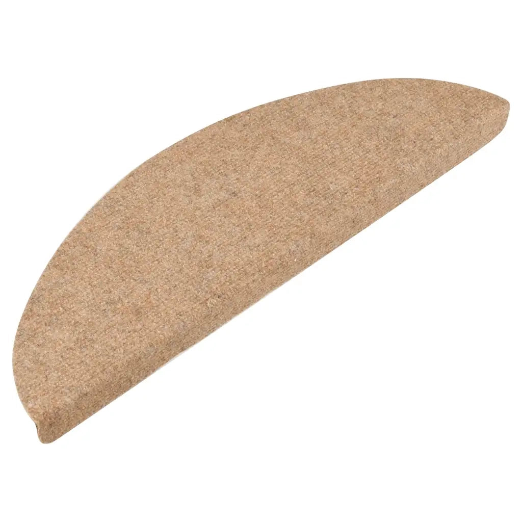 Tappetini Autoadesivi per Scale 30 pz Beige 56x17x3 cm 3365895
