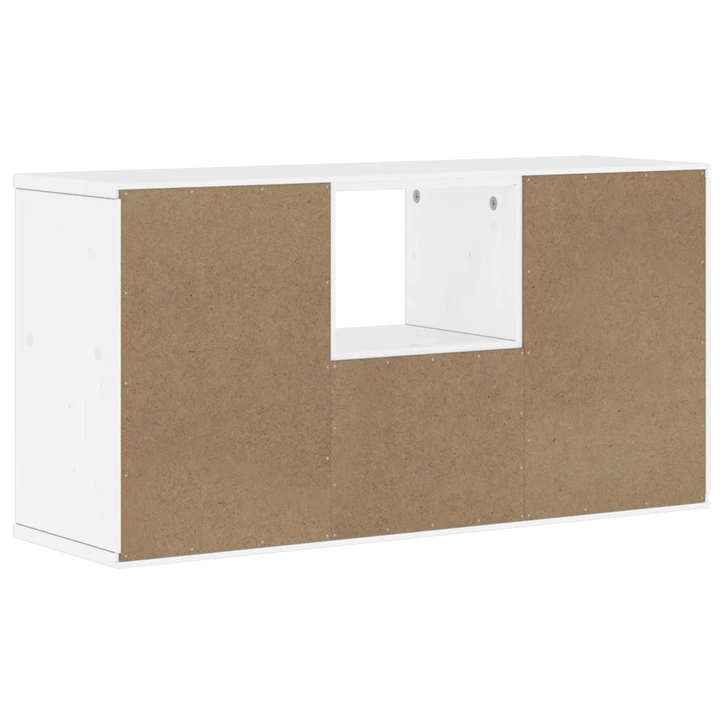 Mobile Porta TV con Cassetto-Mobile per TV-Credenza TV ODDA Bianco 79x24x40 cm