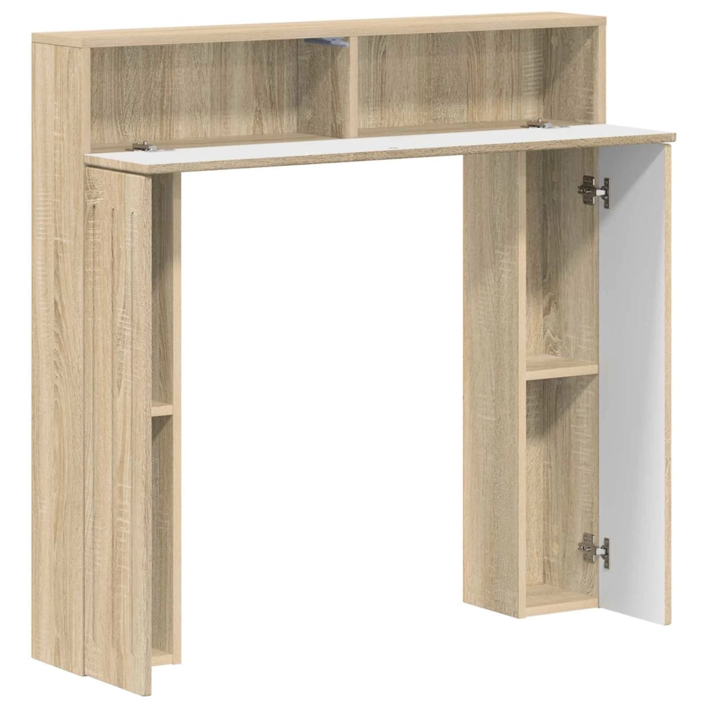 Cornice per camino Rovere Sonoma 102 x 18 x 100,5 cm 8006608