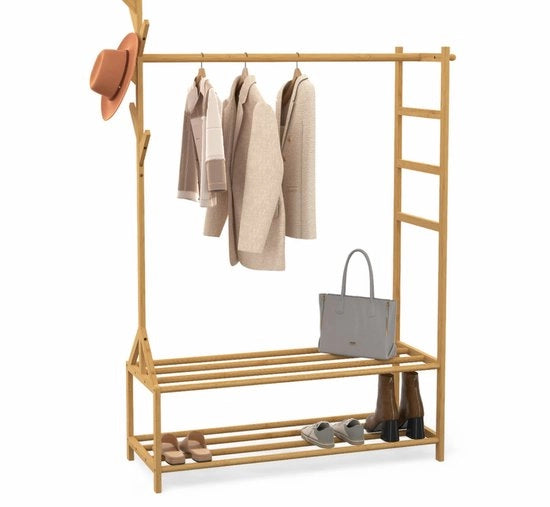 Cestino per abbigliamento in bambù – alta qualità – materiale ecologico – progettazione elegante – adatto al quotidiano – stile moderno – comfort e funzionalità combinati