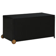 Contenitore da Giardino Nero 120x65x61 cm in Polyrattan CFW4398512