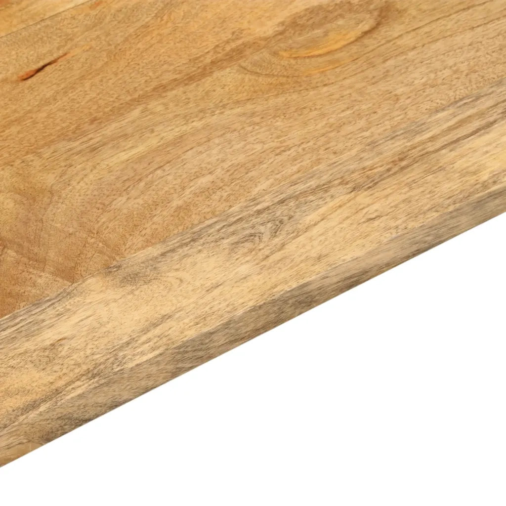 Piano per Tavolo 70x30x3,8 cm Rettangolare Legno Massello Mango 371500