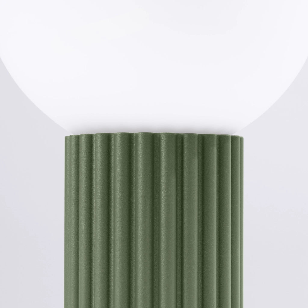 Lampada da tavolo HALO verde oliva