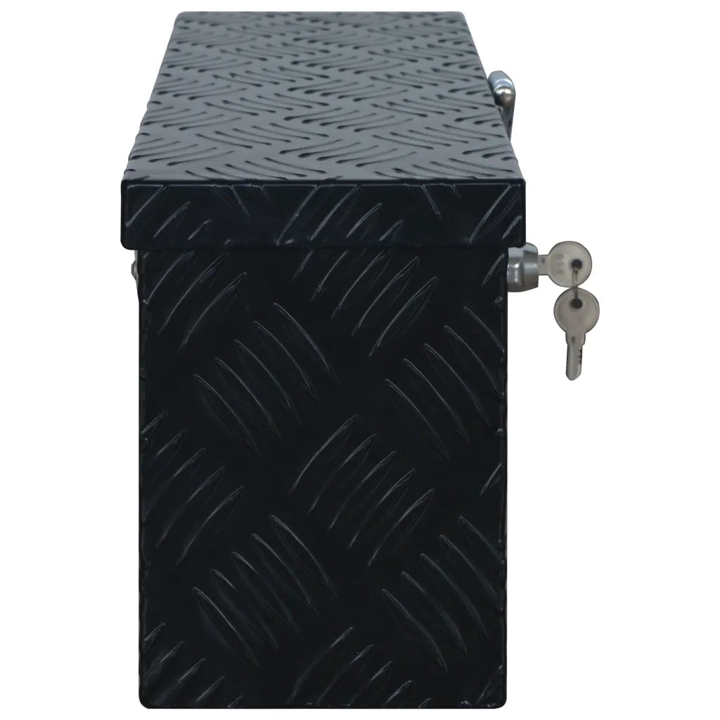Scatola in Alluminio 485x140x200 mm Nera 144845