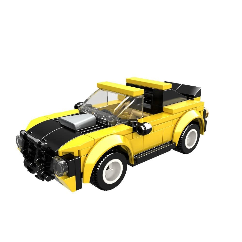 Brixies - Mini Racer Yellow - 134 pz.