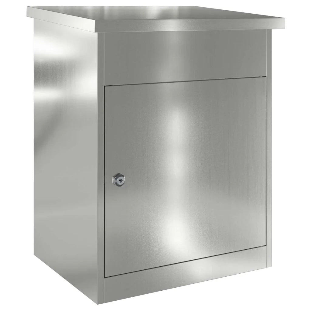 Cassetta per pacchi Nero 47.5 x 38 x 59 cm Acciaio zincato 874945