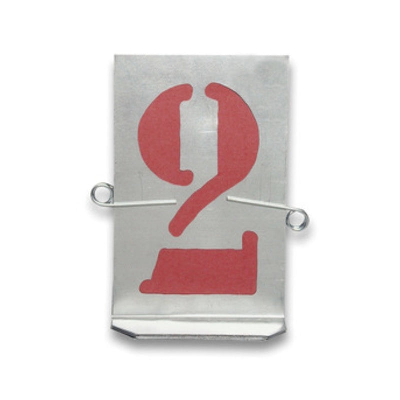 STAMPINI TRAFORATI 10 NUMERI DA  80 MM