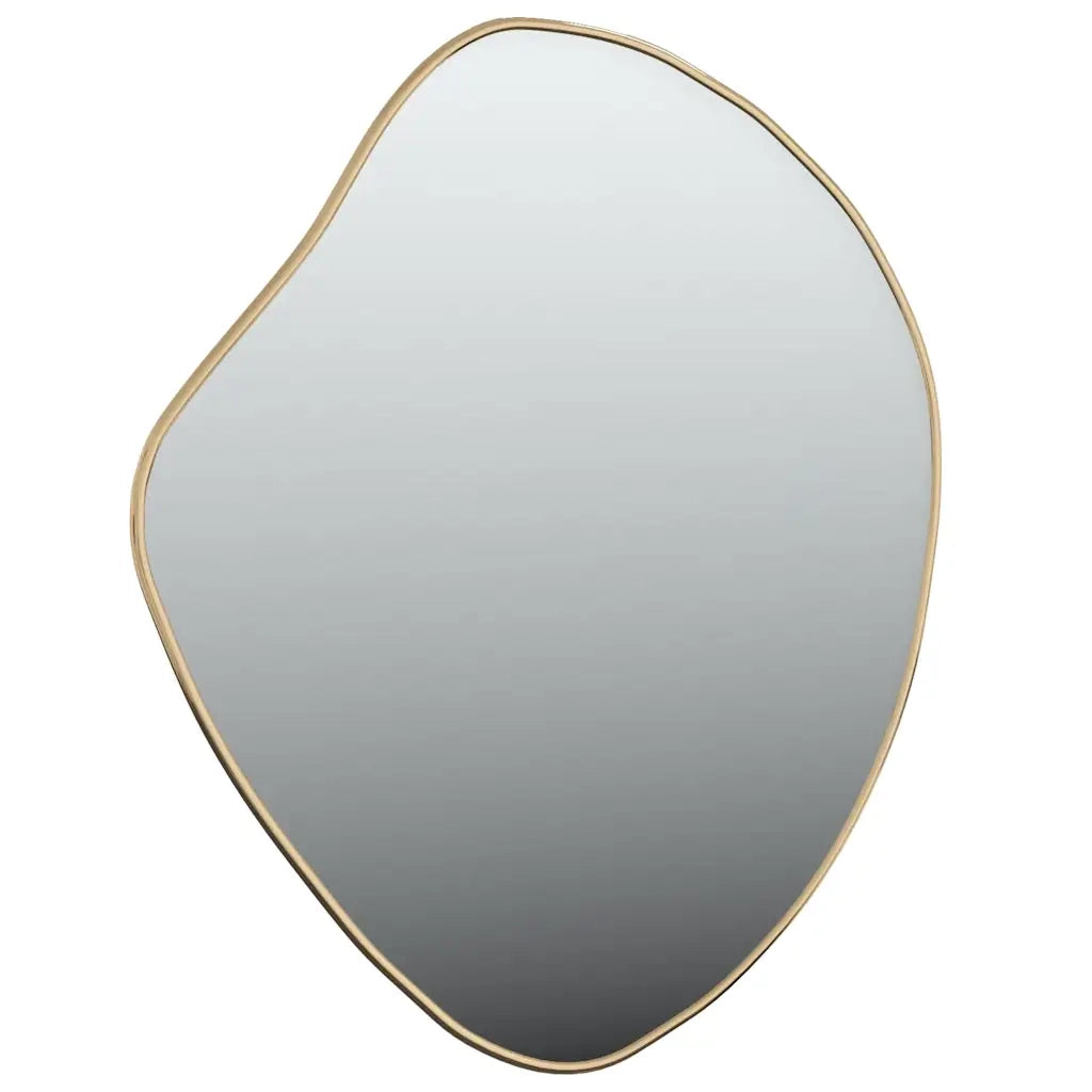 Specchio da Parete-Specchio a Muro-Specchio Decorativo Dorato 60x50 cm 886888