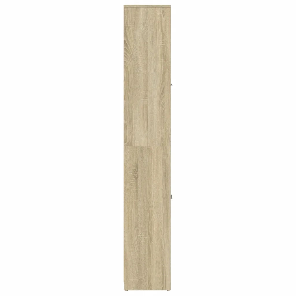 Mobile da Bagno Rovere Sonoma 30x30x183,5 cm Legno tecnico 849602