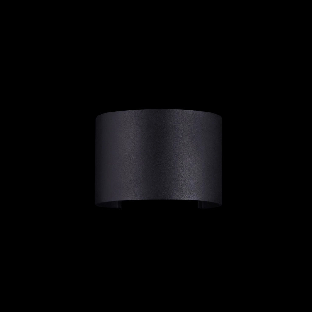 Lampada da parete Outdoor in Metallo Fulton Nero