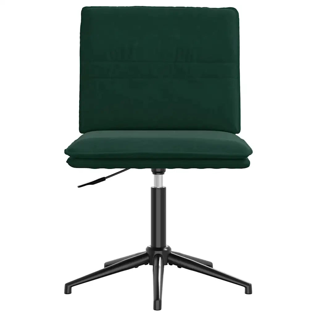 Sedia da Pranzo Grigio Scuro in Velluto 4101269