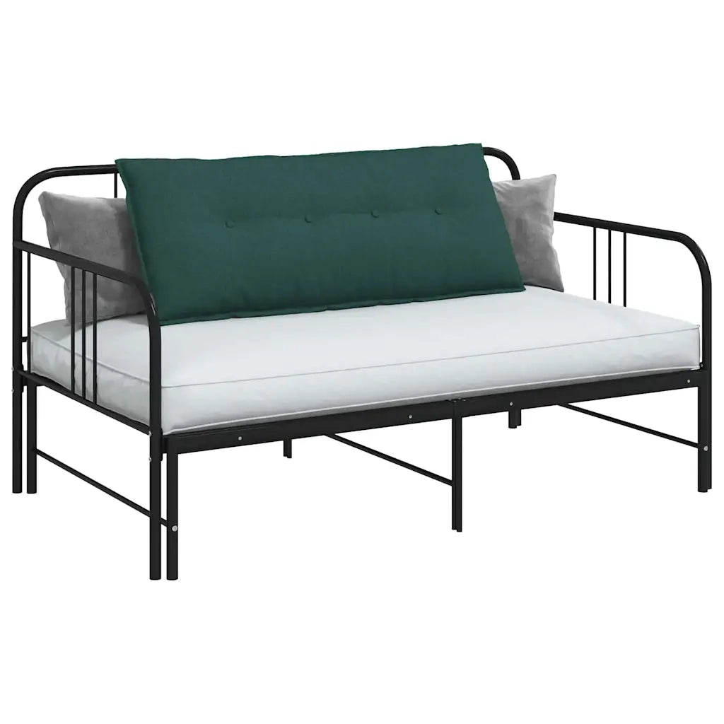 Cuscino per Schiena Verde Scuro 120 x 19 x 50 cm Tessuto 42014792