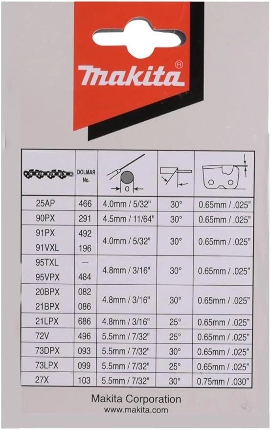 CATENA MAKITA PER BARRE DA 40CM