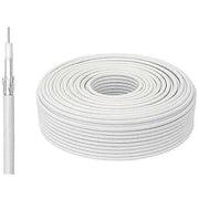 Trade Shop - 15 Metri Cavo Prolunga Coassiale Per Tv Antenna Digitale Terrestre 75 Ohm -