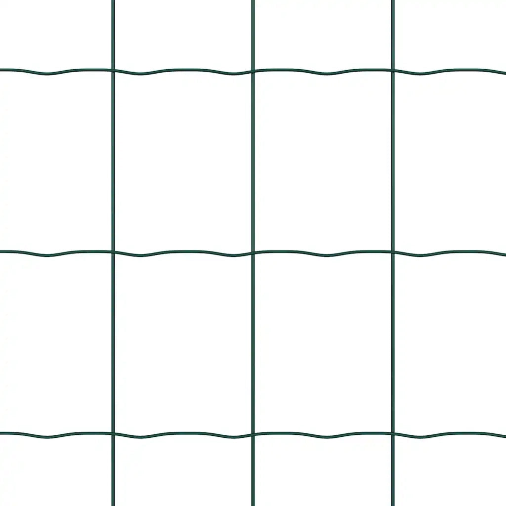 Recinzione Euro Verde 1 x 10 m Ferro rivestito in PVC 42004357