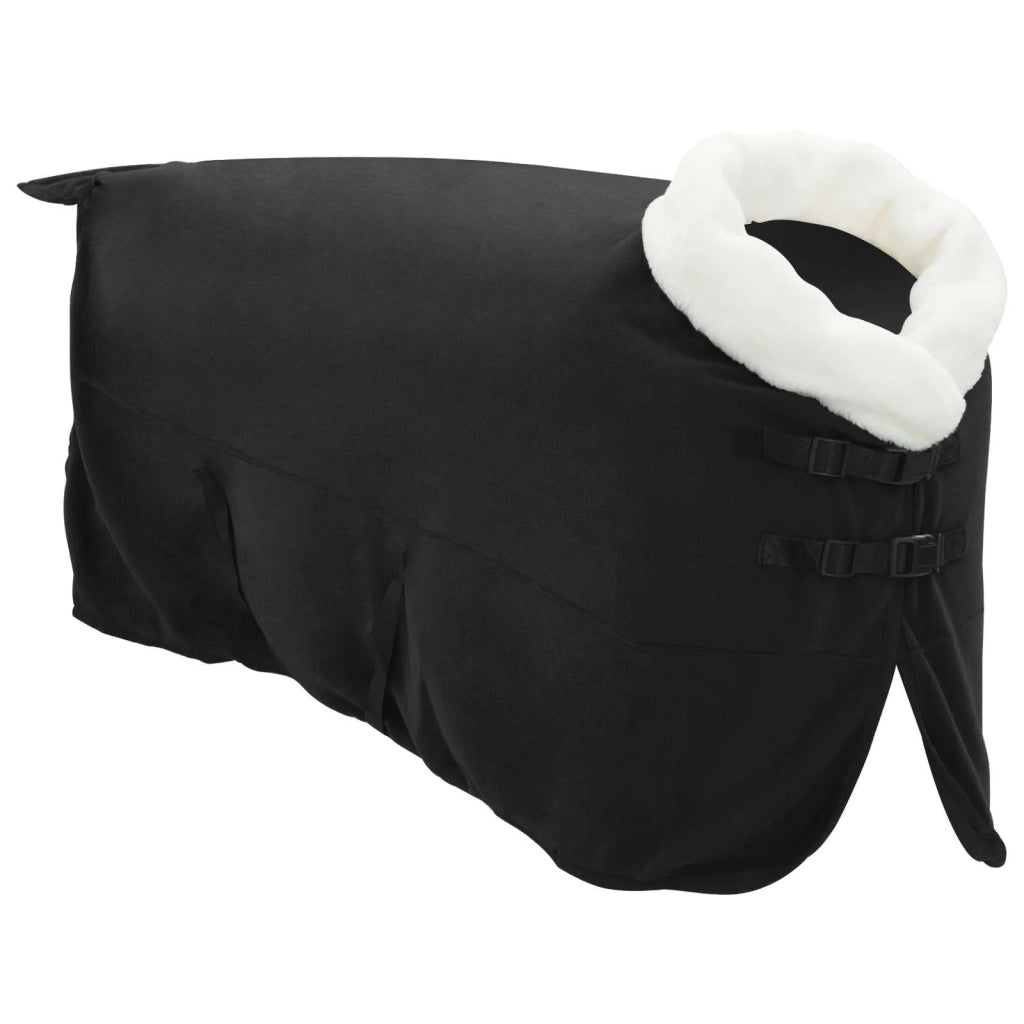 Coperta per Cavalli Nero 155 cm Felpa in pile 42013375