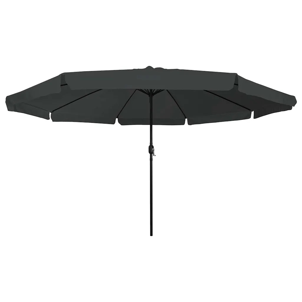 Ombrello da giardino Antracite 394 x 394 x 248 cm 42003638