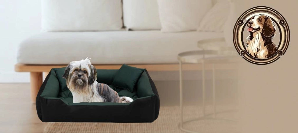 AIO FACTORY XXL ECCO Letto per cani impermeabile verde