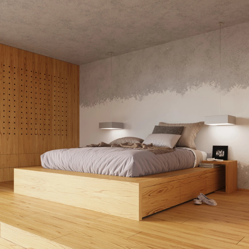 Lampada da soffitto HORUS 45 grigio