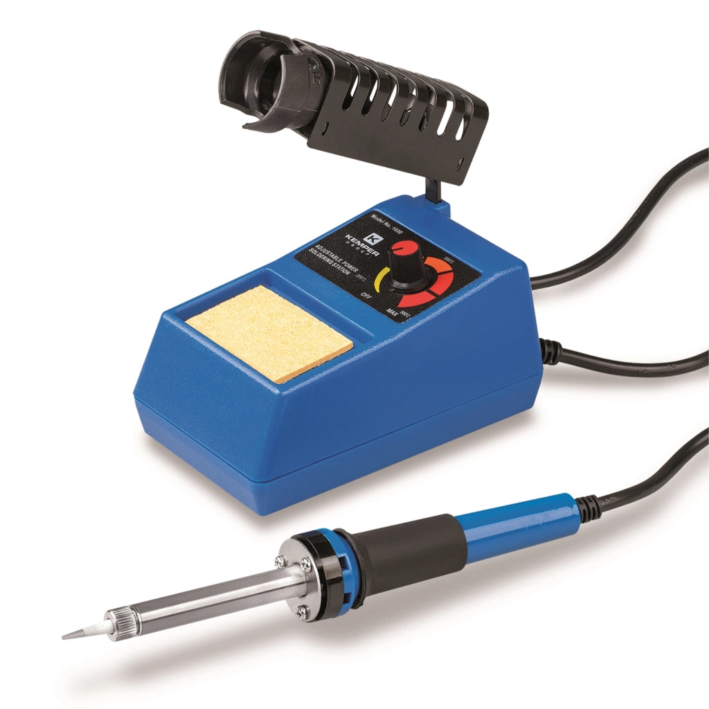 Saldatore Elettrico con Stazione Saldante a Potenza Regolabile 0-48 W Kemper
