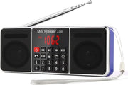 Radio Portatile con Bluetooth, USB e Eccellente Qualità Audio per la Strada