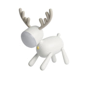 Luce notturna wireless Art déco renna 5V portatile Bianco Eko