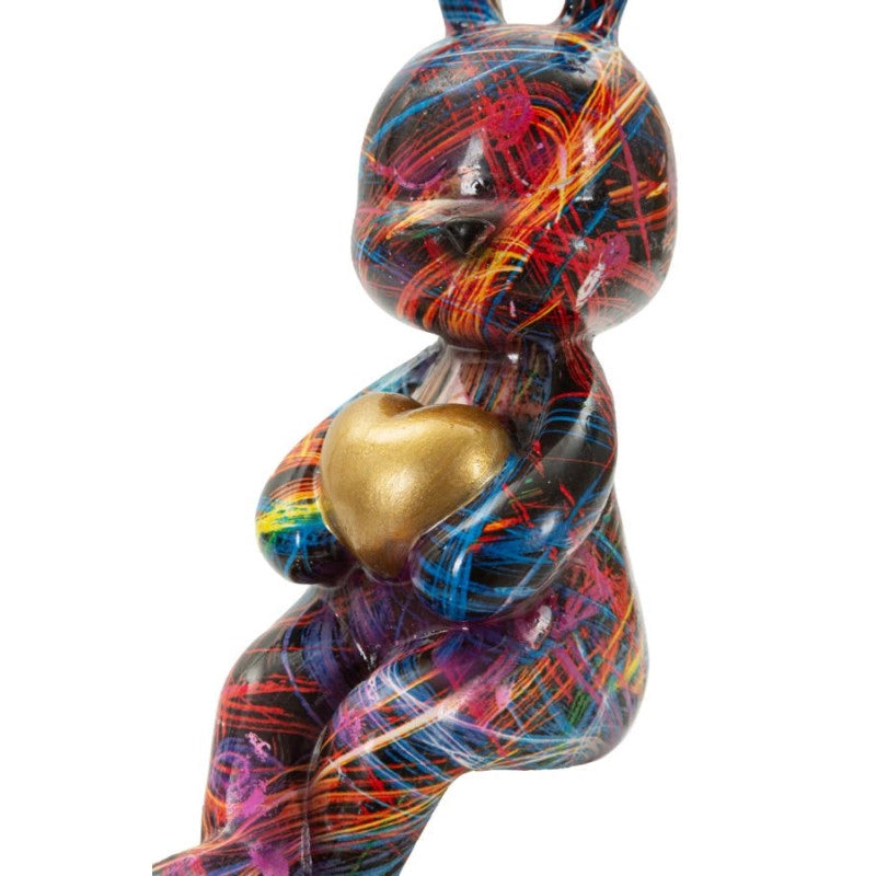 Coniglietto Psyco -a- cm 8x10x23
