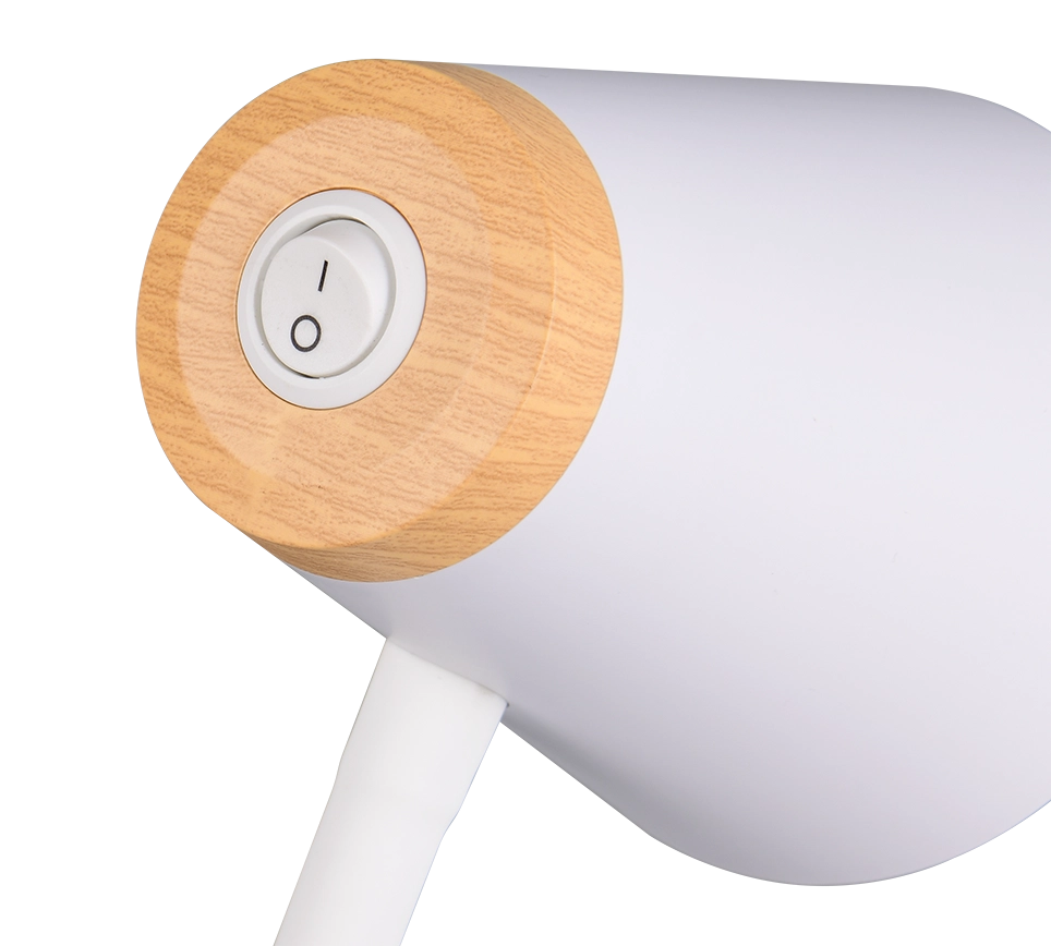 Piantana LED, plastica, bianco, H 145 cm, Pongo