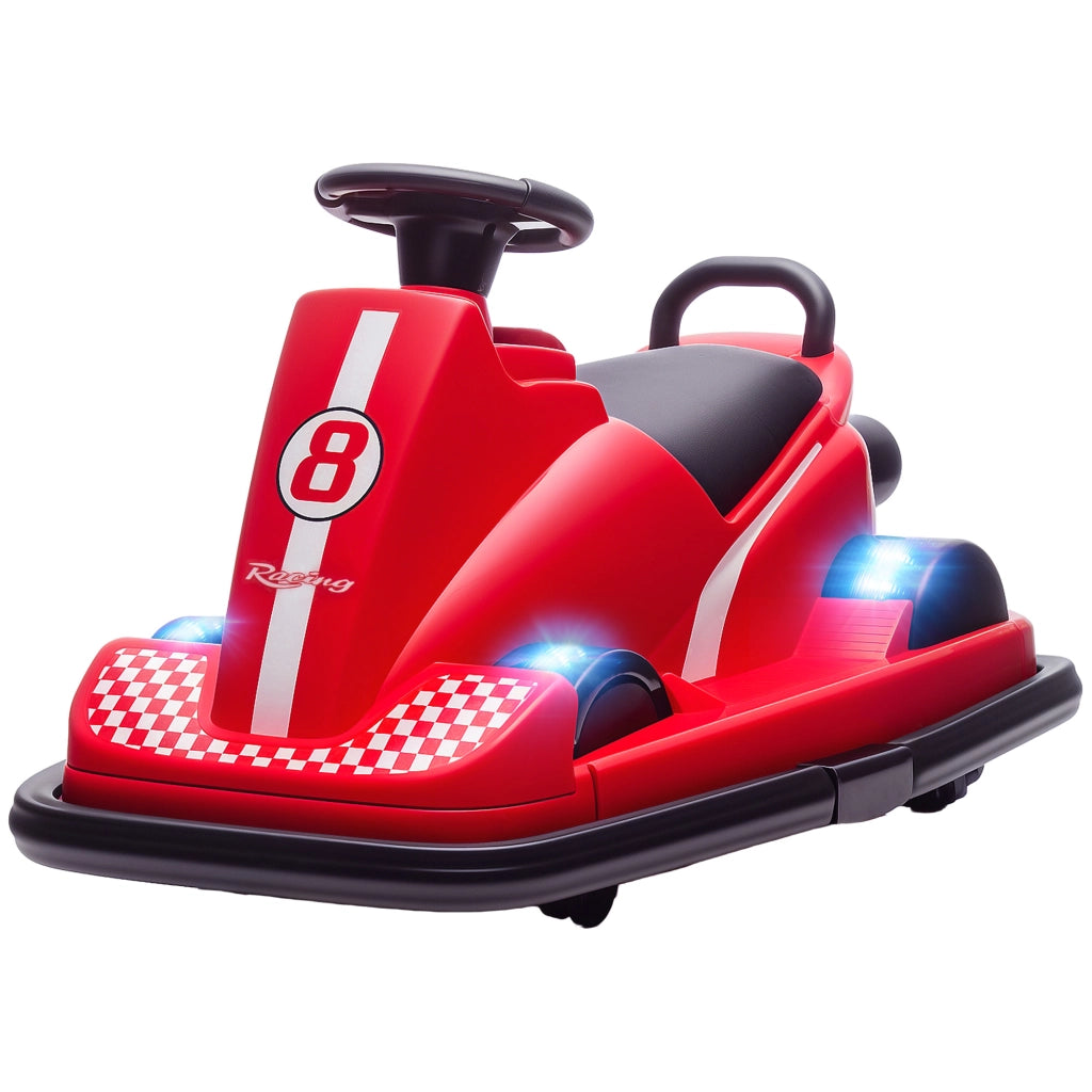 Auto Tampone per Bambini ¨C Minimal ¨C Rosso 74x53x48cm