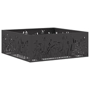 Focolare Nero 80 x 80 x 30 cm Acciaio CFW1399006