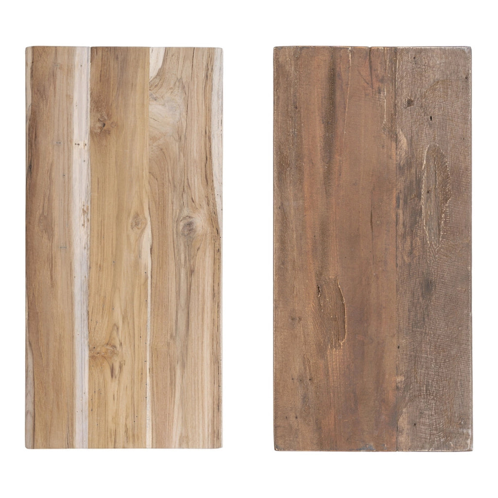 Tavolino Barcelona, Marrone, Legno, 25x50x45 cm