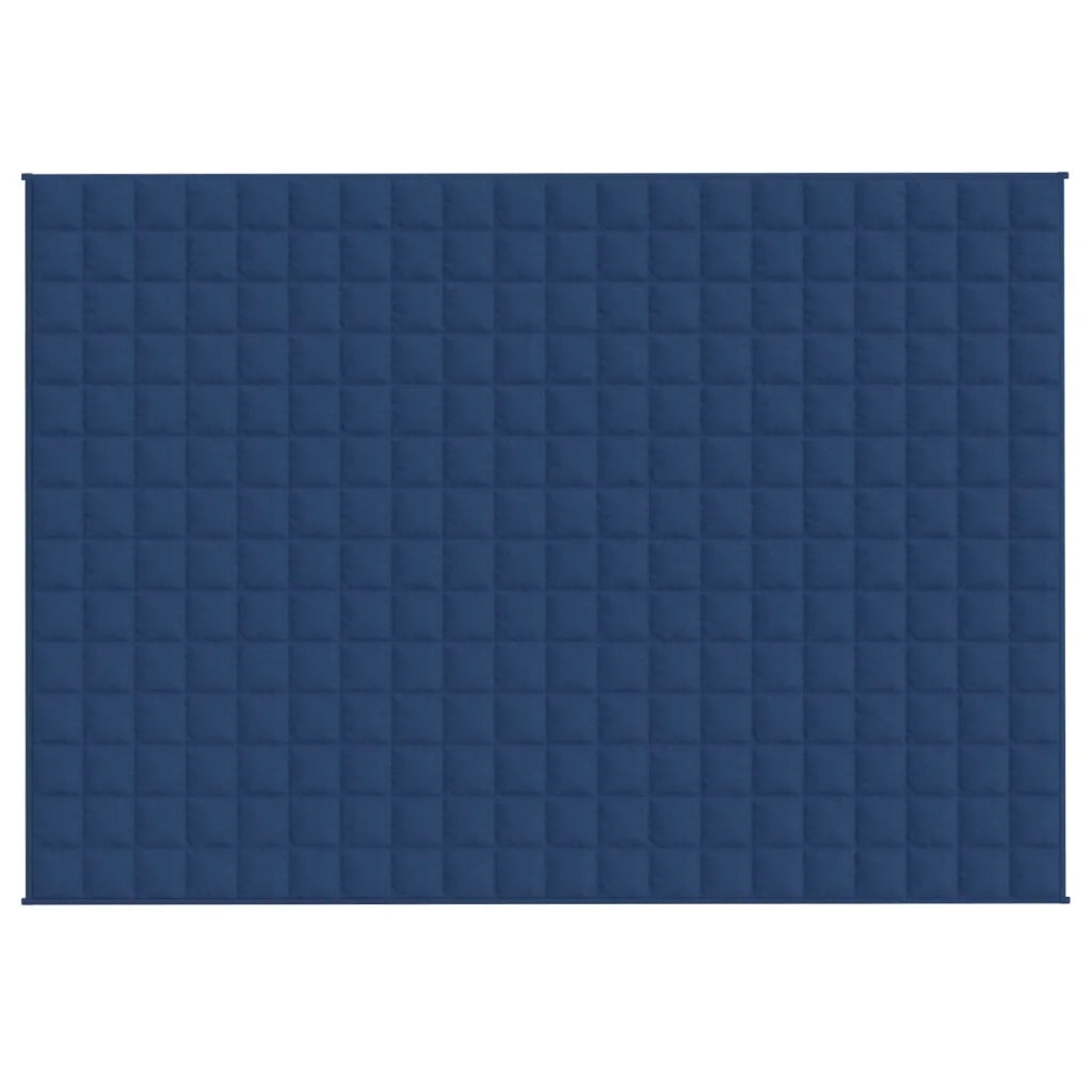 Coperta Ponderata Blu 140x200 cm 6 kg Tessuto